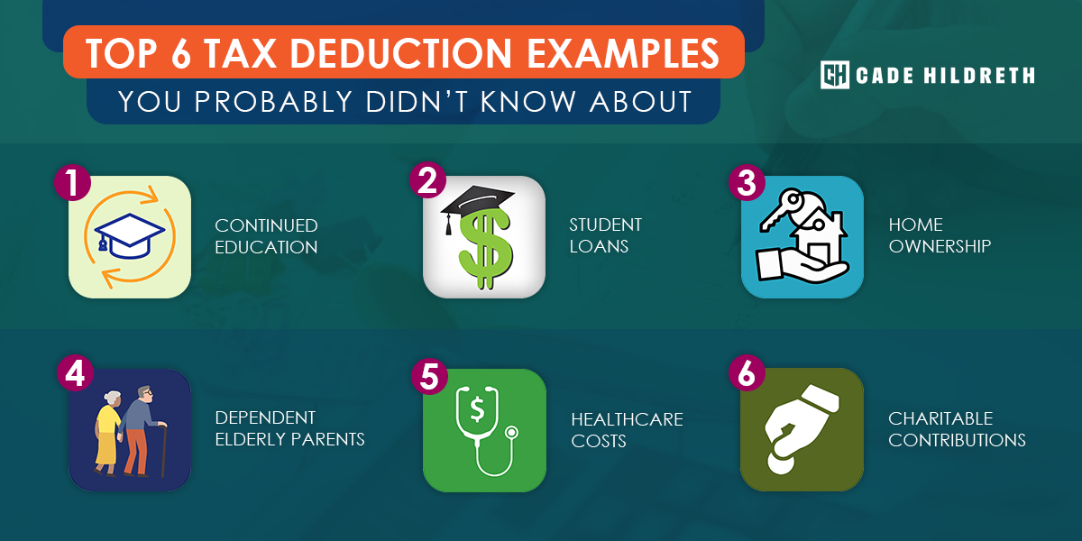 Top 6 Tax Deduction Examples You Probably Didn t Know About