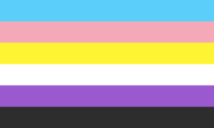 Nonbinary Trans Flag